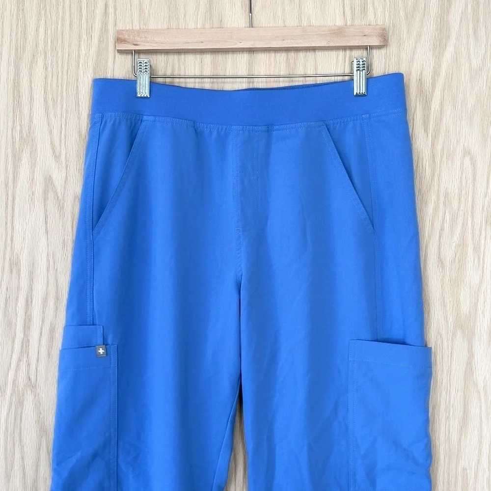 Figs Ceil Blue Scrub Pants